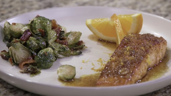 Dinner DeeAs recipe: Honey Glazed Salmon