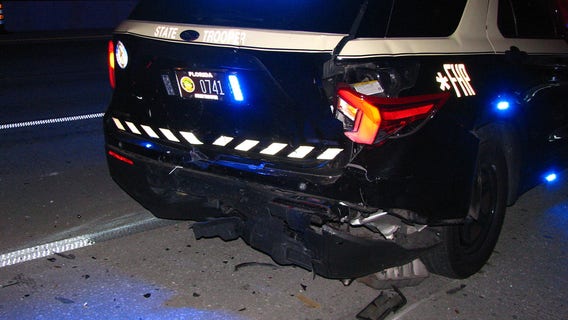 FHP: Woman arrested for DUI after driving through construction, crashing into patrol SUV