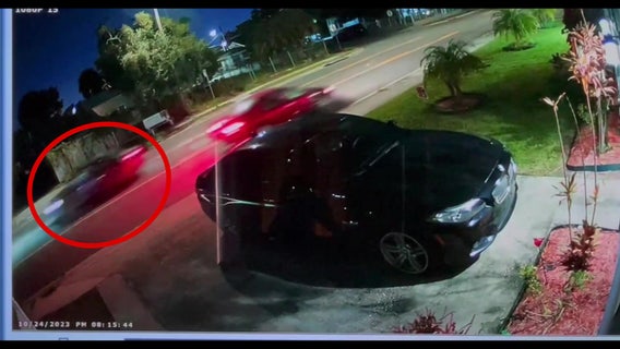VIDEO: Car strikes bicyclist in fatal hit-and-run in Tampa