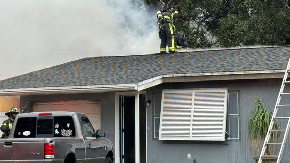 Clearwater man taken to hospital for smoke inhalation after house fire, first responders say