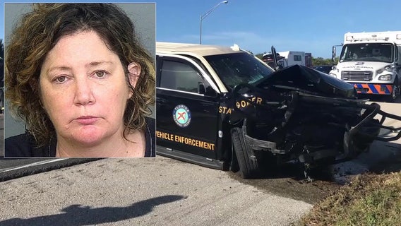 Woman accused of slamming into troopers protecting Skyway 10K runners wants felony charge dropped