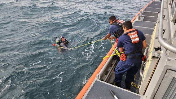 Missing diver rescued by Coast Guard crews off of Anclote Key: Officials