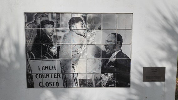 Tampa police investigate vandalism to art depicting African American history at park