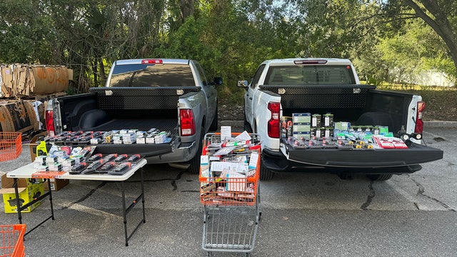 2 men arrested after stealing over $15k in items from multiple Florida Home Depot stores using trash cans