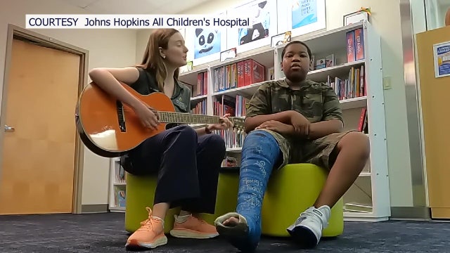 'You can go through this;' Music therapy helps Hillsborough County boy overcome cancer