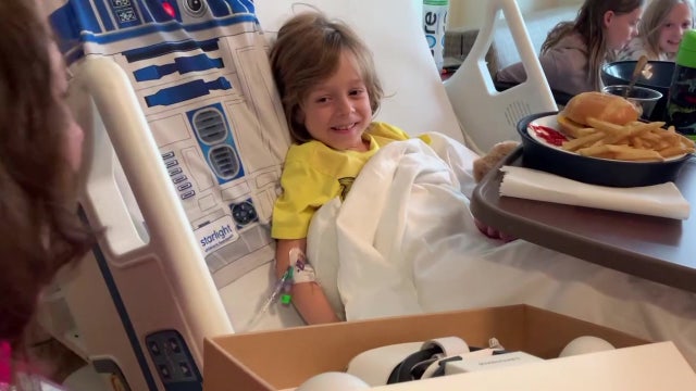 Children in AdventHealth Tampa’s pediatric intensive care unit given gift to aid in their recovery