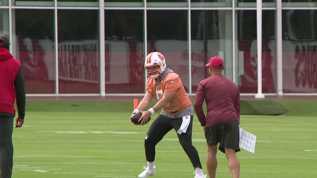 Through his first four games as a Buc, Baker Mayfield has impressed his teammates and coaches