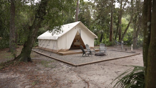Timberline Glamping: Where Nature Meets Luxury in Hillsborough River State Park