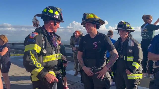 More than 500 people participate in Tunnel to Towers Climb