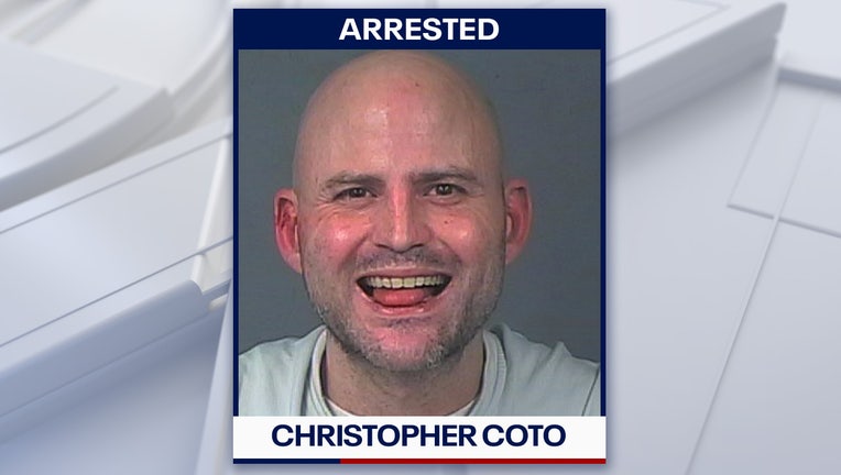 Christopher Coto mugshot courtesy of the Citrus County Sheriff's Office. 