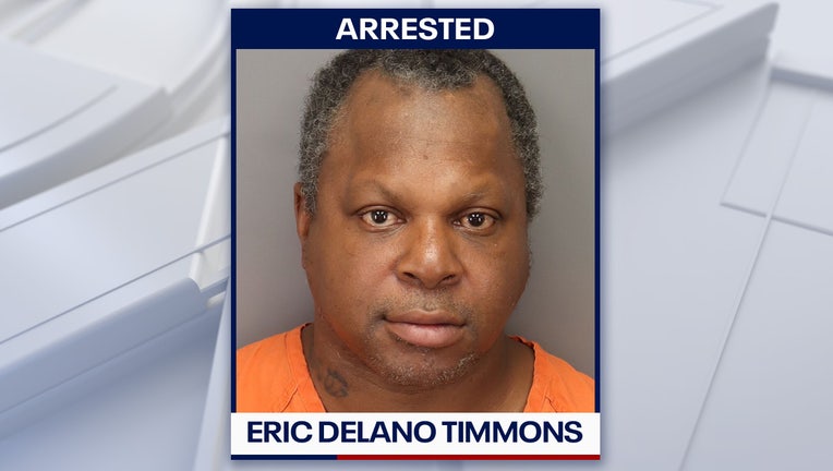 Eric Timmons mugshot courtesy of the Pinellas County Sheriff's Office.