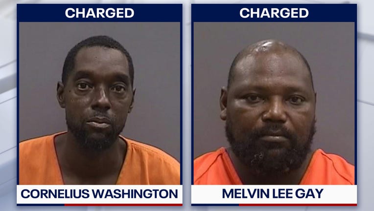 Washington and Gay were both arrested after police found drugs and guns. Courtesy: Tampa Police Department