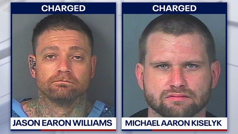 Williams and Kiselyk were both arrested. Courtesy: Hernando County Sheriffs Office