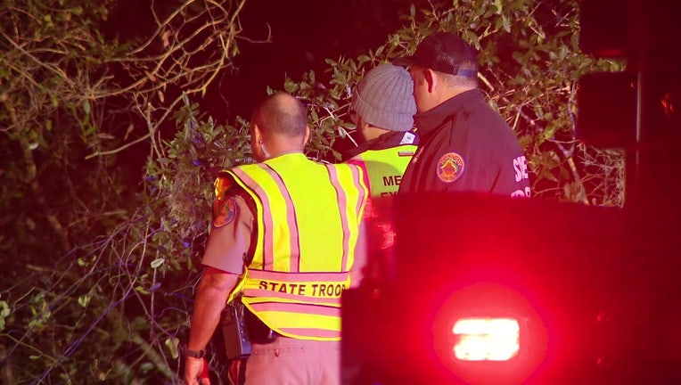 A Citrus Springs woman was killed in a single-vehicle crash Monday night.