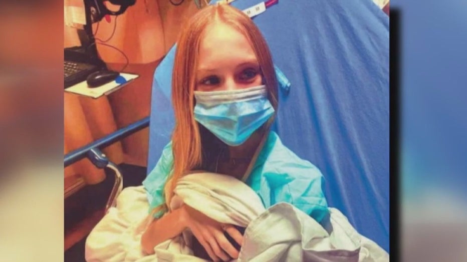 Maya Kowalski in the hospital.