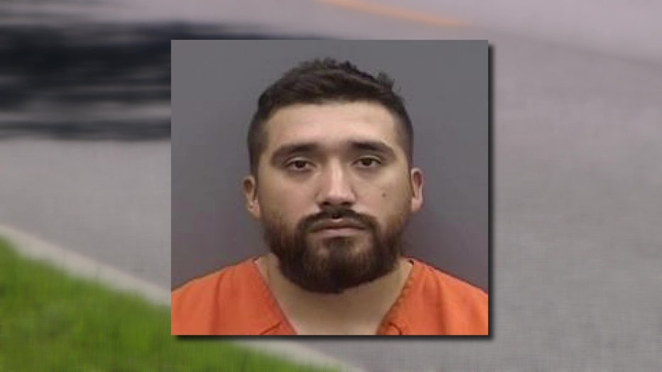 Miguel Rodriguez Jr. was arrested after hitting and killing and man on a bicycle.