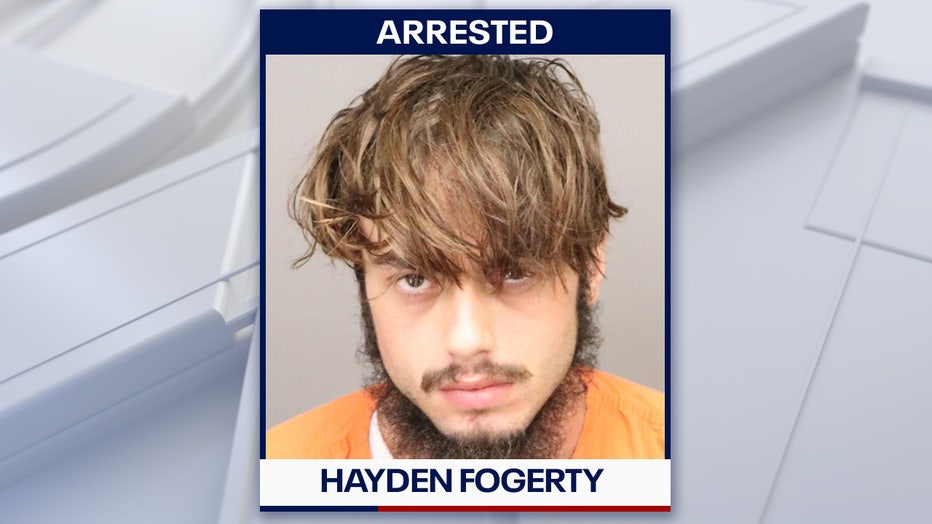 Hayden Fogerty mugshot courtesy of the Pinellas County Sheriff's Office. 