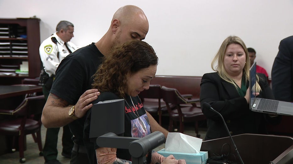 Alex Alecia's family was in court during the sentencing.