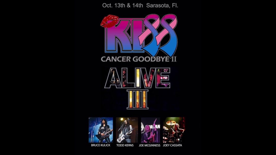 Kiss Cancer Goodbye Rock Fundraiser Coming To Sarasota | FOX 13 Tampa Bay