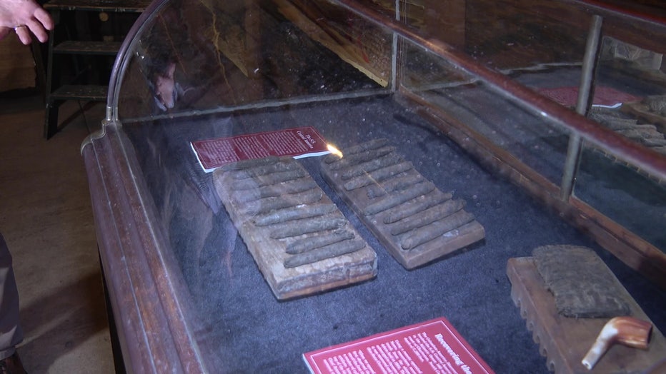 The world's oldest cigars are on display at the J.C. Newman Cigar Company. 