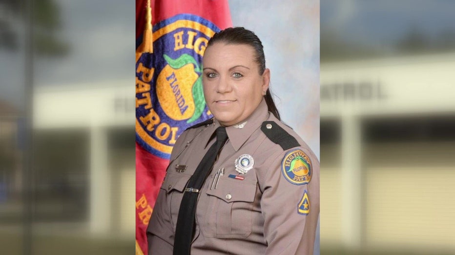 Trooper Toni Shuck image courtesy of FHP. 