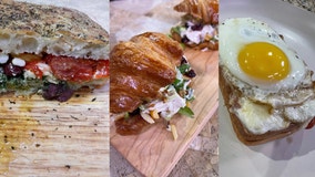 Recipe: Mediterranean Sandwich, Chicken Salad Croissant, Croque Madame