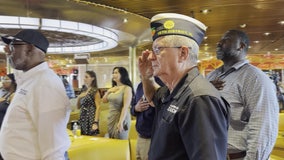 Tampa Veterans honored aboard Carnival Cruise ship