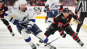 Brayden Point has 3 goals and an assist, Lightning beat Senators 6-4