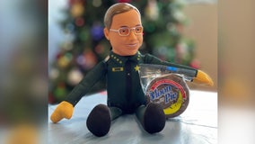 Grady’s Judd’s ‘Sheriff on a Shelf’ is back for the holidays to benefit the Polk County Sheriff’s Charities