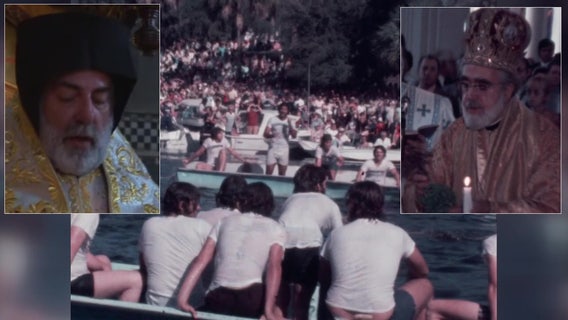 WTVT’s Lost Archives: 1974 Tarpon Springs Epiphany dive reveals tale of 2 archbishops connected by a cross