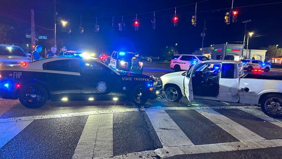 Man arrested after battering law enforcement officer, leading authorities on chase in Pasco County: FHP