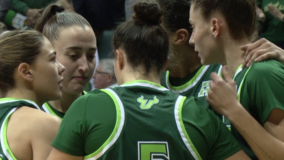 USF women's basketball sets attendance record on Education Day