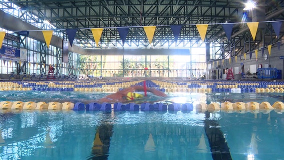 Local Olympic gold medalist returns to the water to compete in Daytona triathlon