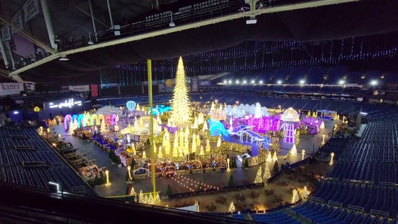 Enchant Christmas returns to Tropicana Field for 4th year in St. Pete