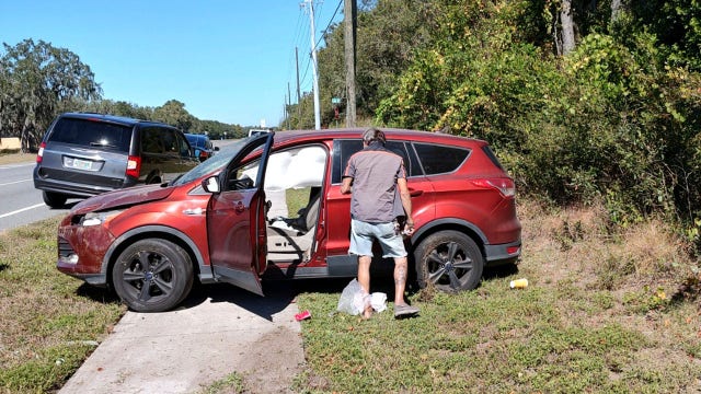 Pasco County man arrested after crashing into stopped car, fleeing scene on foot: FHP