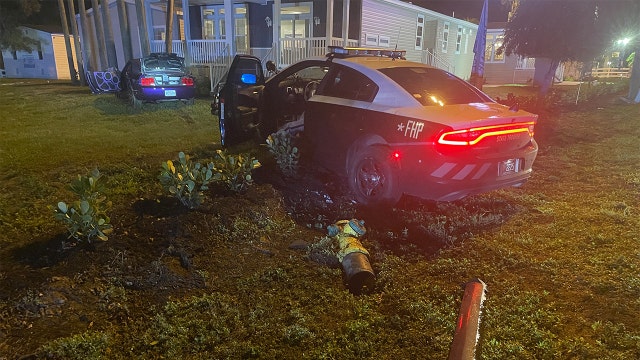 Driver arrested after leading trooper on chase, crashing into power pole in Hillsborough County: FHP