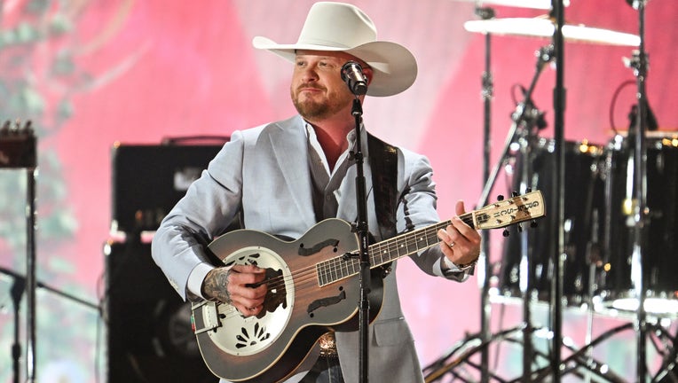 NASHVILLE, TENNESSEE - NOVEMBER 08: EDITORIAL USE ONLY Cody Johnson performs onstage during the 57th Annual CMA Awards at Bridgestone Arena on November 08, 2023 in Nashville, Tennessee. (Photo by Astrida Valigorsky/WireImage)