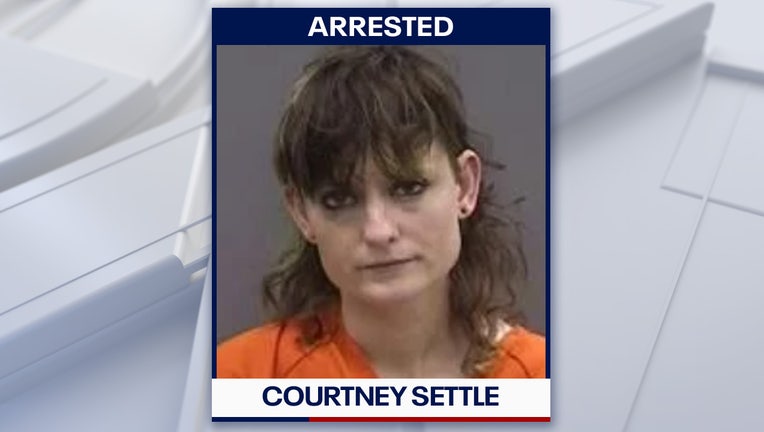 Mugshot of Courtney Settle. Image is courtesy of the Hillsborough County Sheriff's Office. 