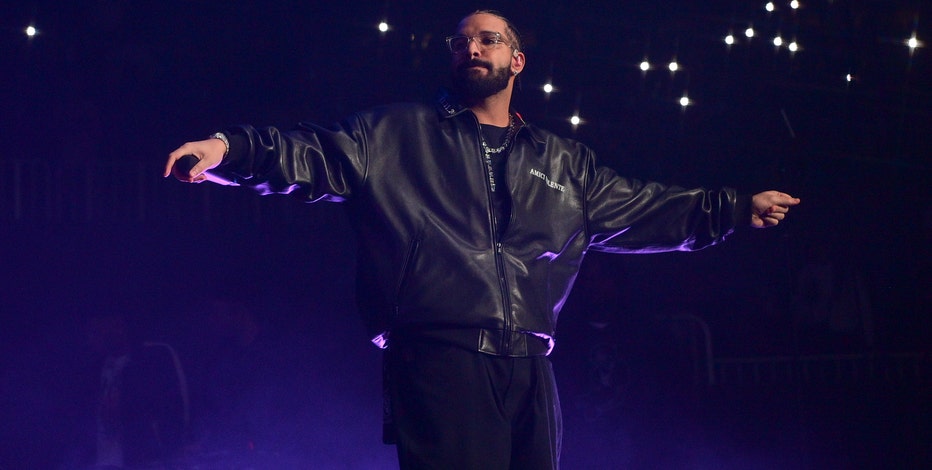 Drake's shop purple jacket