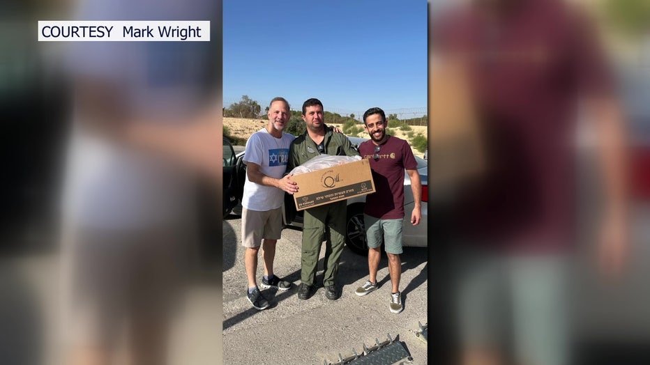 Mark Wright in Israel.