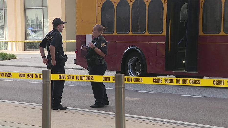 Police investigate after they say a trolley struck a 15-year-old girl.