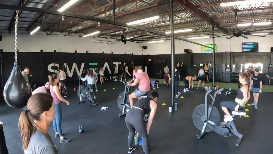 Sweat St. Pete held a fundraiser for Leaping Love.