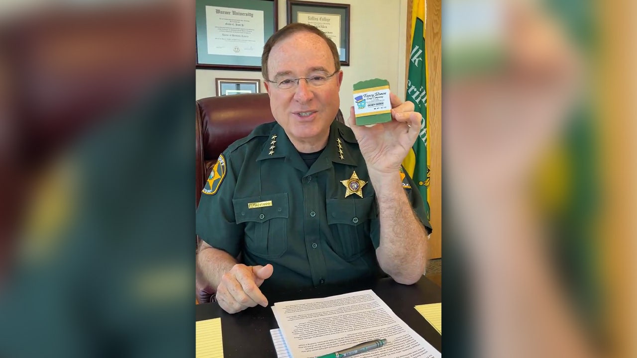 Grady Sudds:' Polk County Sheriff Grady Judd gets bar soap named after him