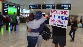 Holiday homecomings at Tampa International Airport, loved ones reunited