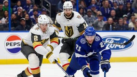 Paul scores with 1:13 to play as Tampa Bay Lightning beat Golden Knights 5-4