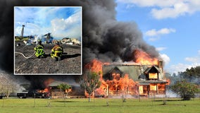 1 dog dies after log home in Plant City catches fire: HCFR