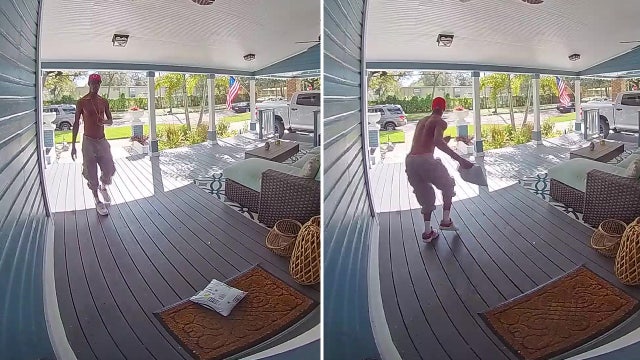 Tampa porch pirate caught on camera, arrested after stealing from over 20 houses: TPD
