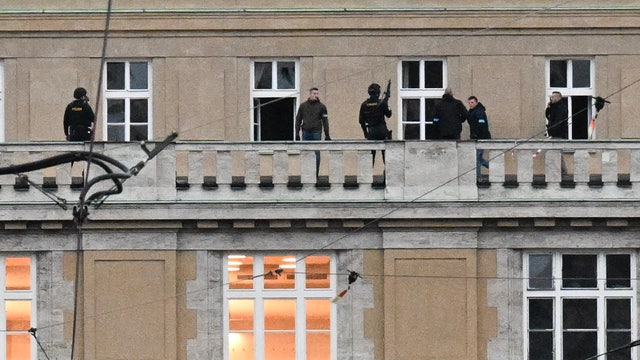 Mass shooting in downtown Prague kills at least 15 people, wounds 2 dozen more