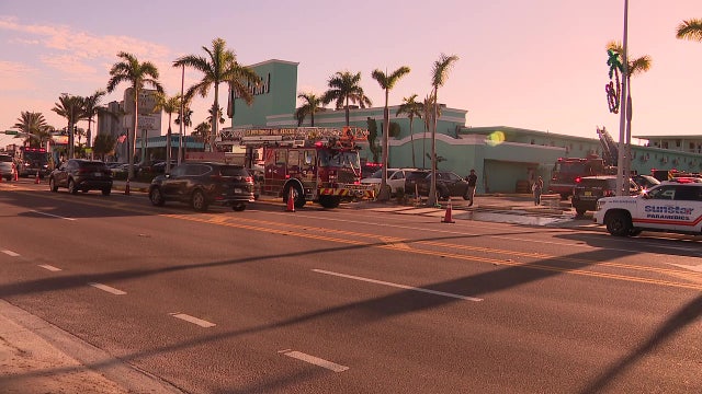 Rooms at Thunderbird Beach Resort in Treasure Island catch fire, crews extinguish flames: Officials