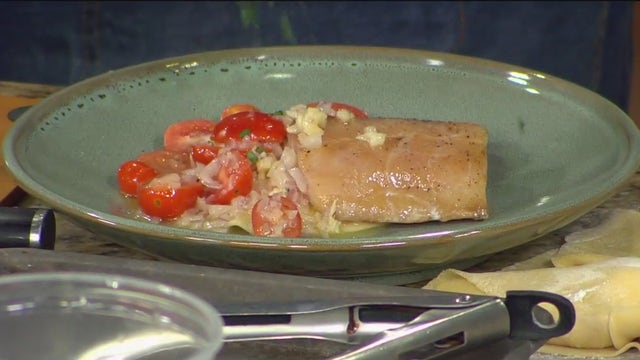 Smoked sablefish ravioli with brown butter hazelnuts recipe